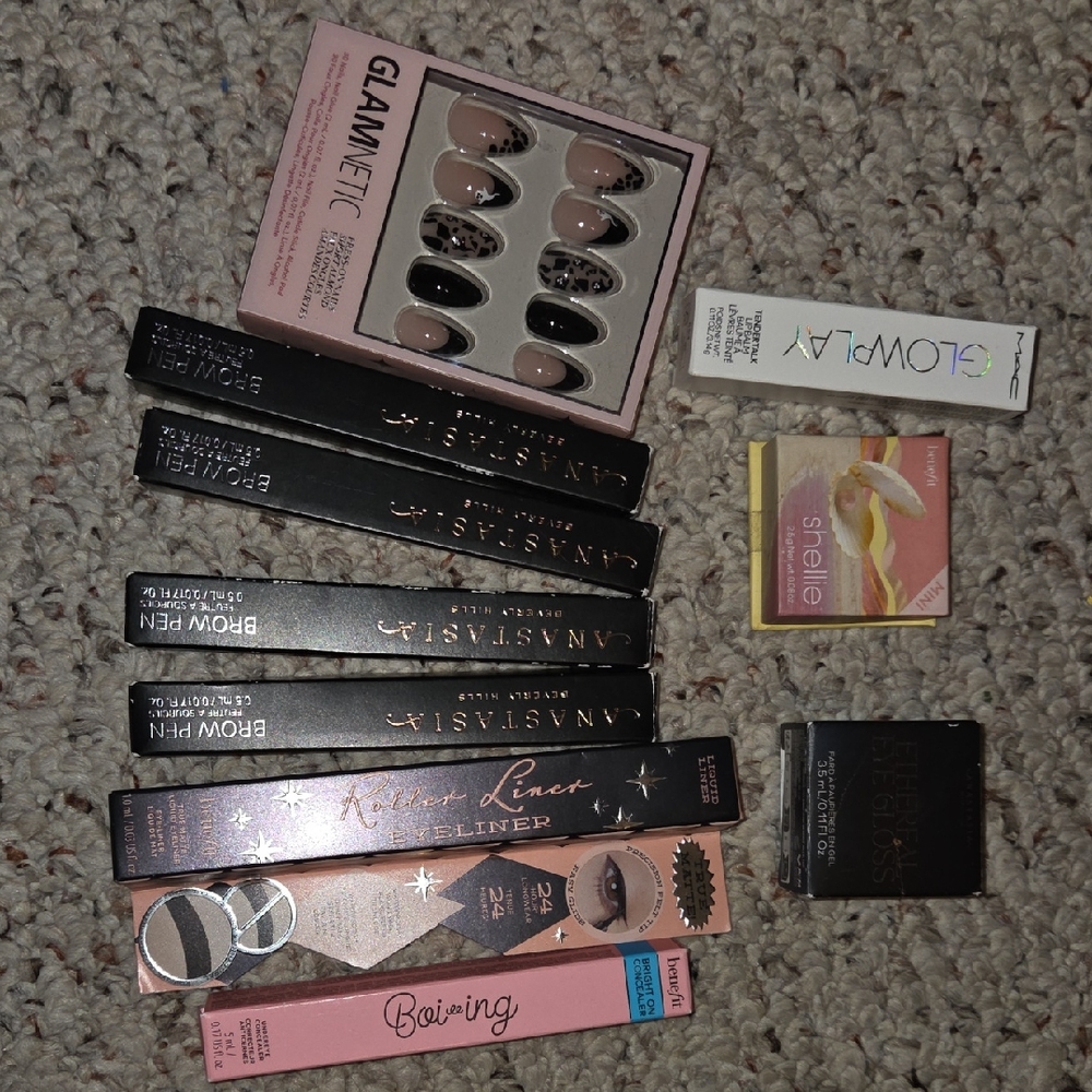 Anastasia Beverly Hills Brow Pen Collection, Benefit, And Glamnetic Nails